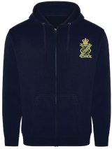13th/18th Royal Hussars Zipped Hoodie