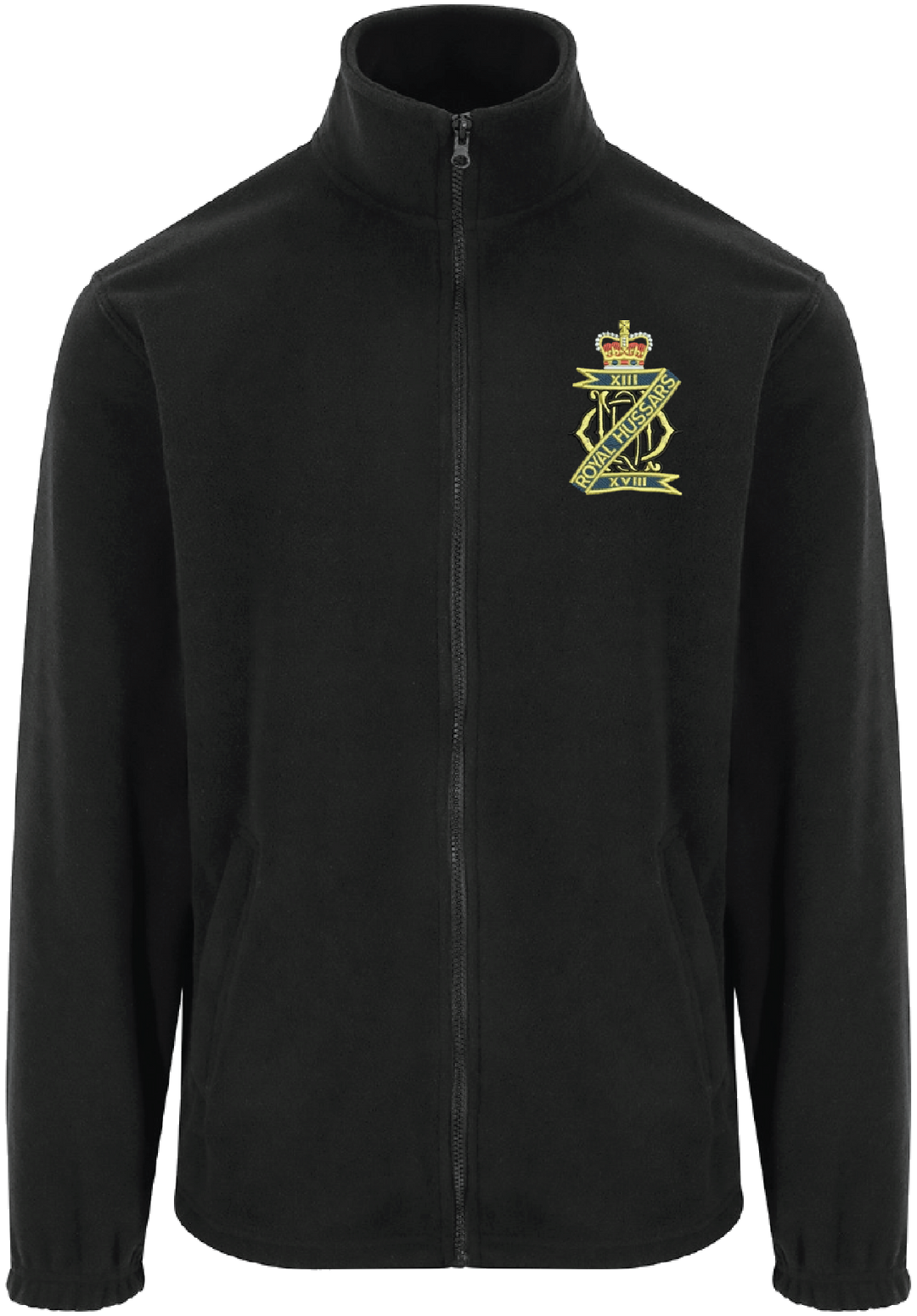 13th/18th Royal Hussars Zipped Fleece