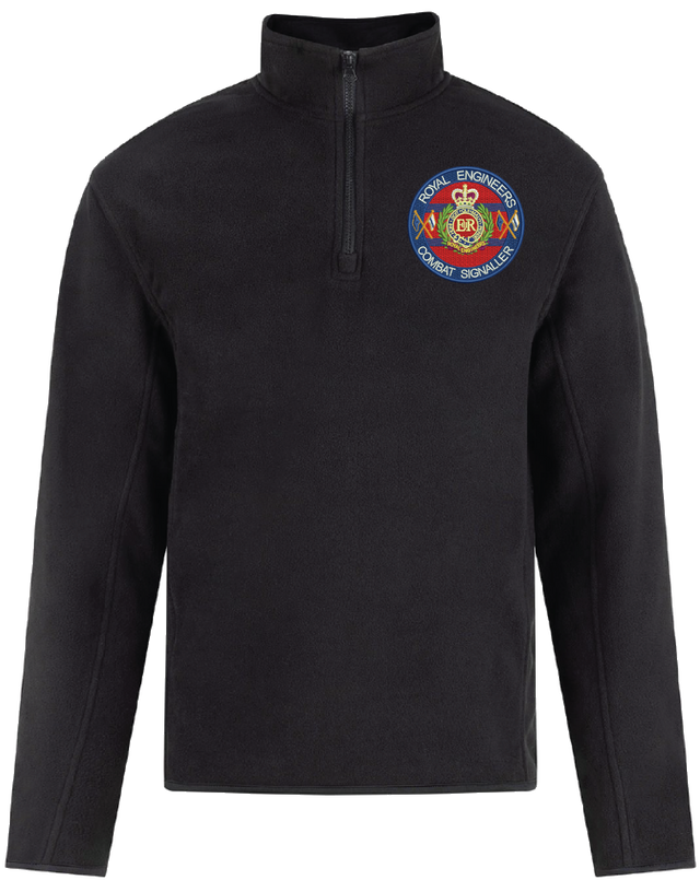 RE Combat Signaller Quarter Zip Fleece