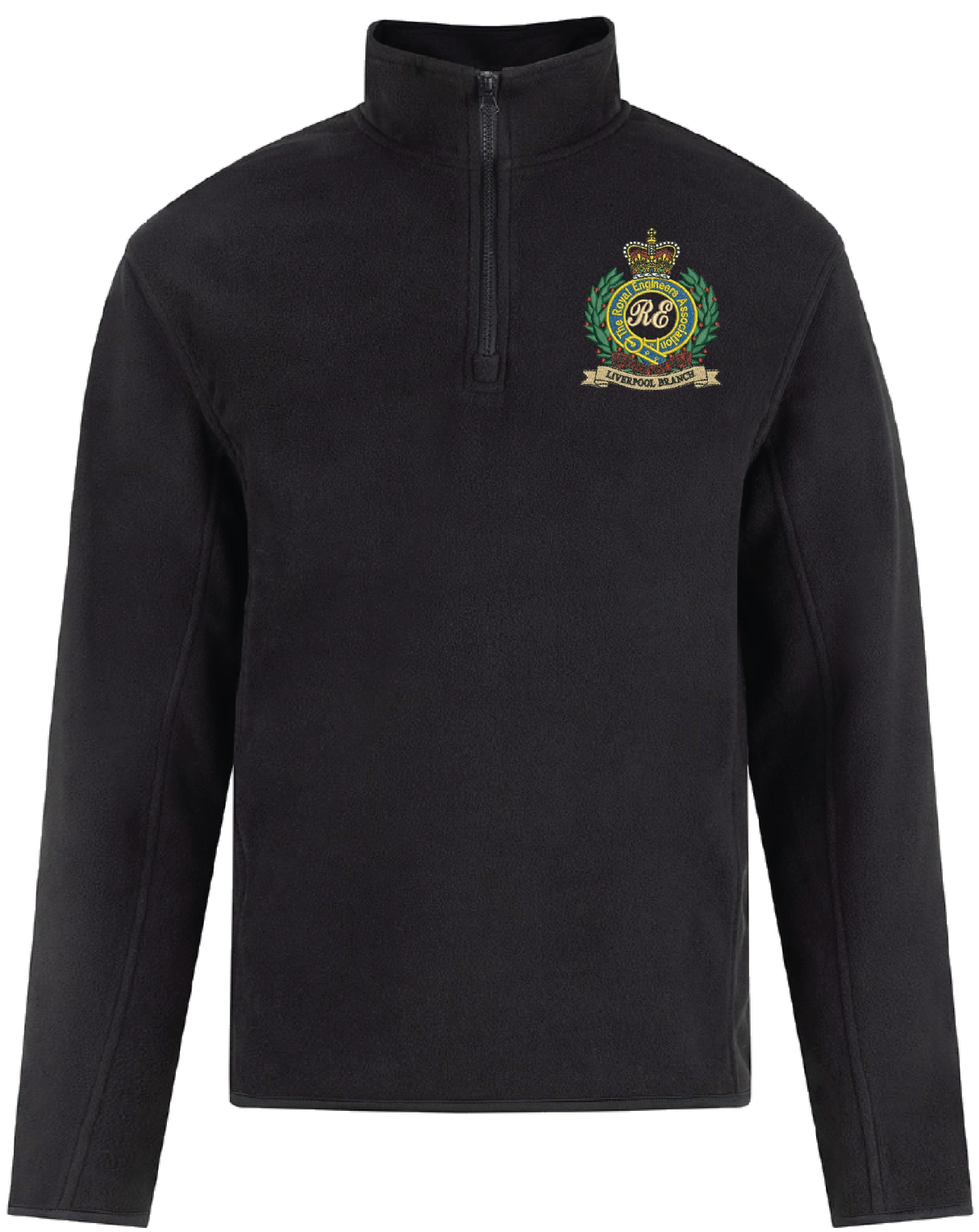 RE Liverpool Branch Quarter Zip Fleece