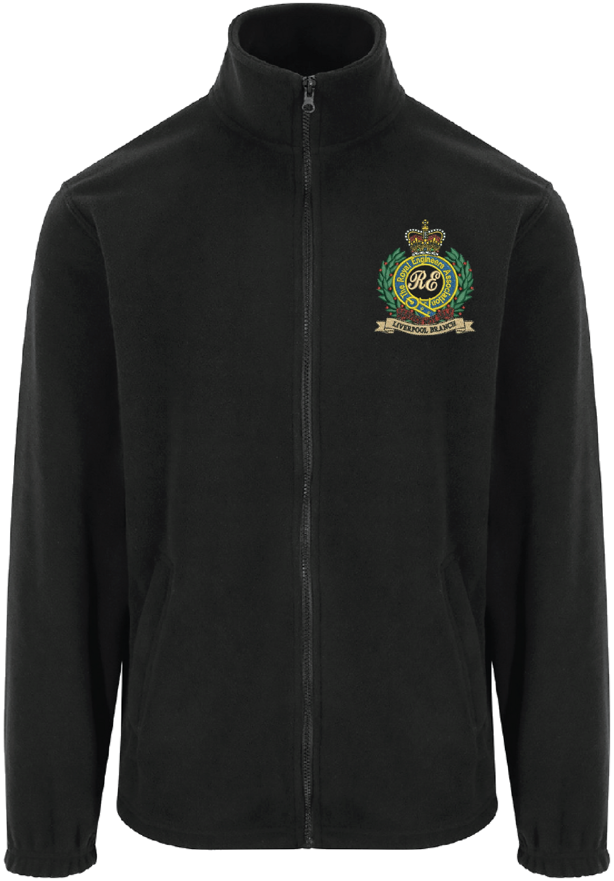 RE Liverpool Branch Zipped Fleece