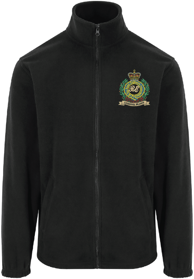 RE Liverpool Branch Zipped Fleece