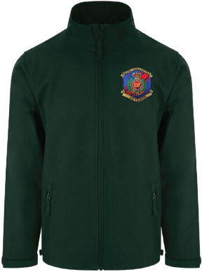 RE Veteran Embroidered Badge Soft Shell Jacket