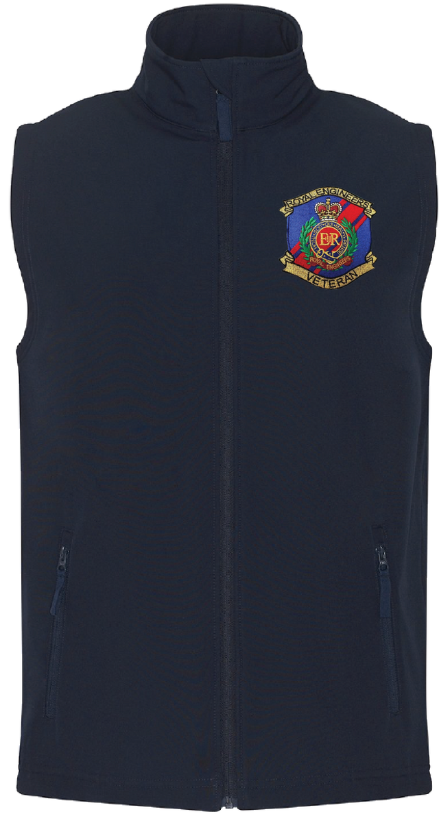 RE Veteran Embroidered Badge Gilet