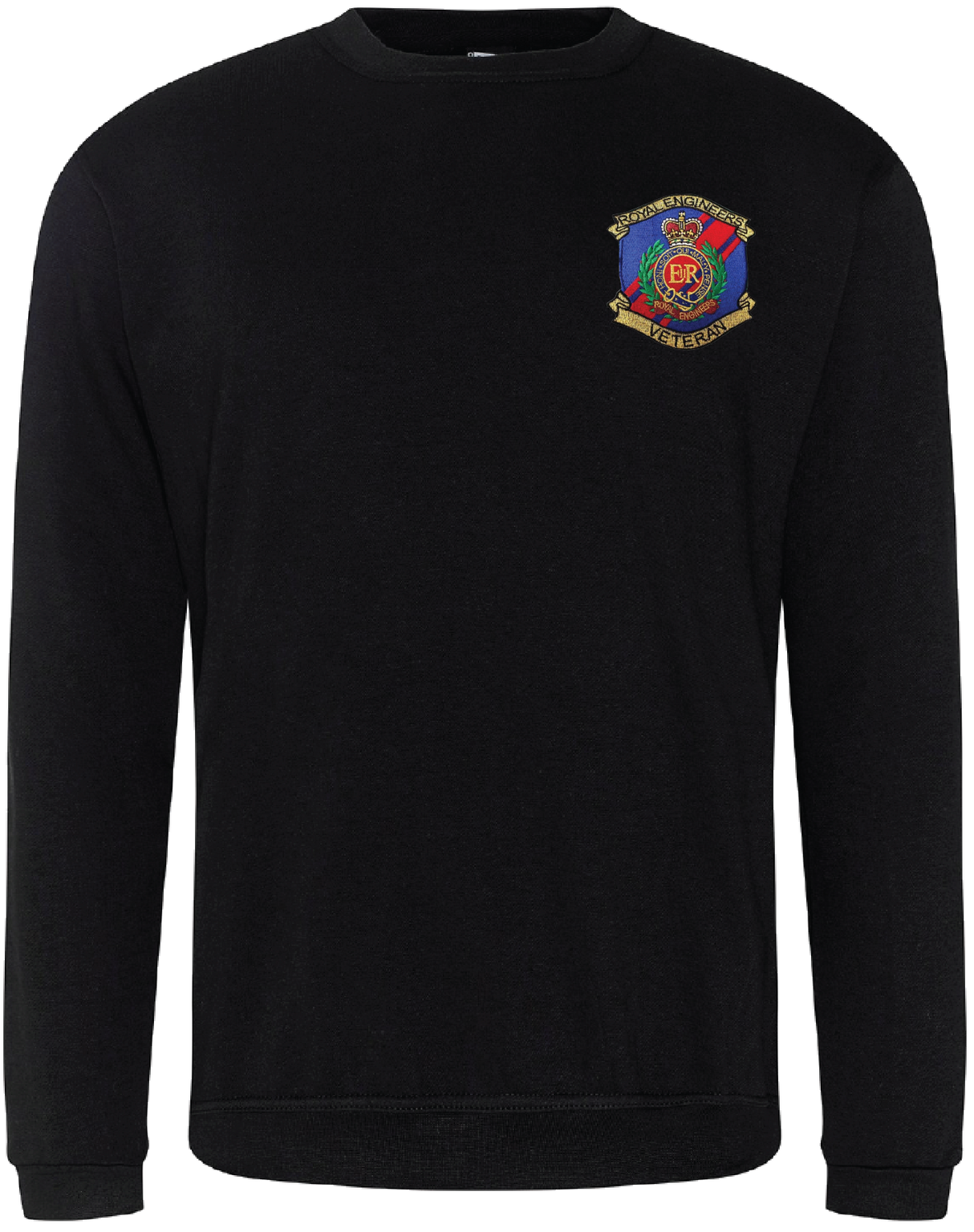RE Veteran Embroidered Badge Sweatshirt