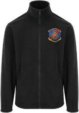 RE Veteran Embroidered Badge Zipped Fleece