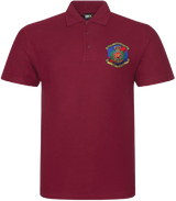 RE Veteran Embroidered Badge Polo Shirt