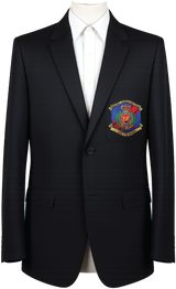 RE Veteran Embroidered Badge Blazer
