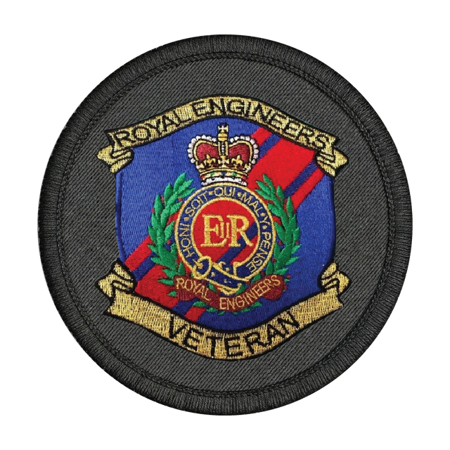 RE Veteran Embroidered Badge Patch