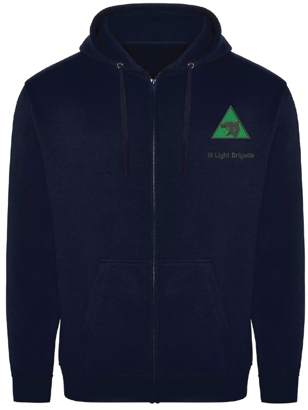 19th Light Brigade Zipped Hoodie