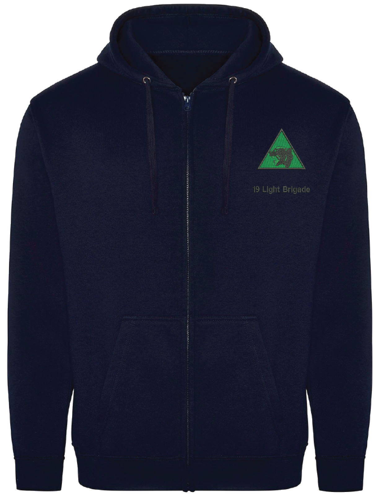 19th Light Brigade Zipped Hoodie