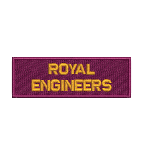 Royal Engineers Patch