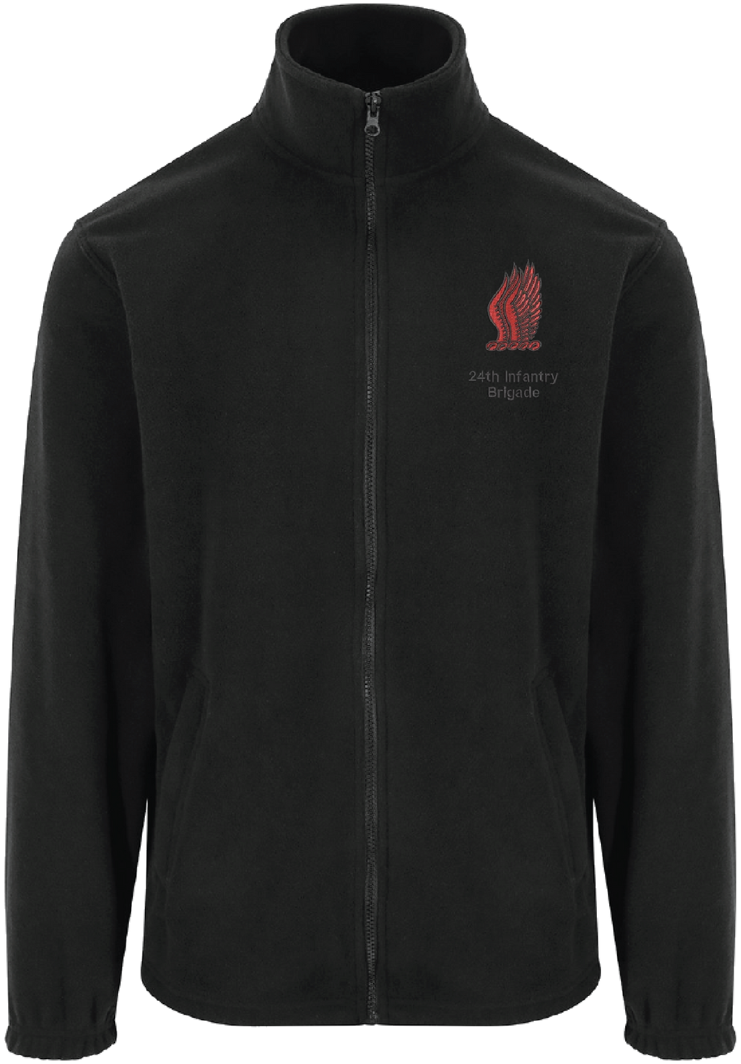 24th Infantry Brigade Zipped Fleece