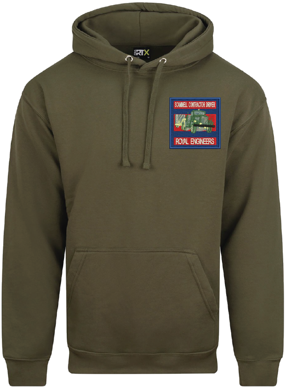 Scammell Contractor Driver Badge Hoodie