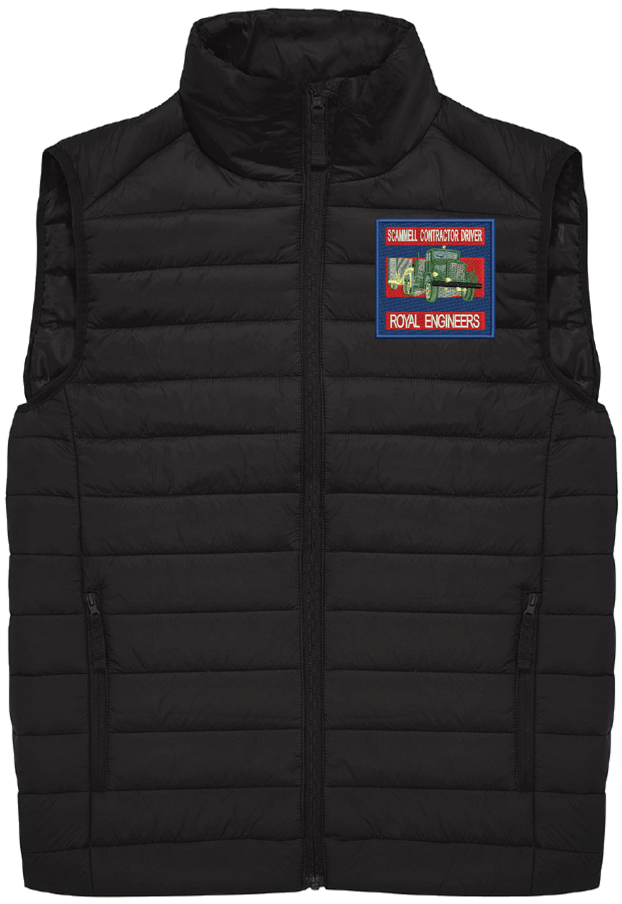 Scammell Contractor Driver Badge Padded Gilet
