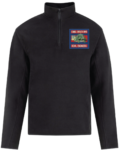 Scammell Contractor Driver Badge Quarter Zip Fleece