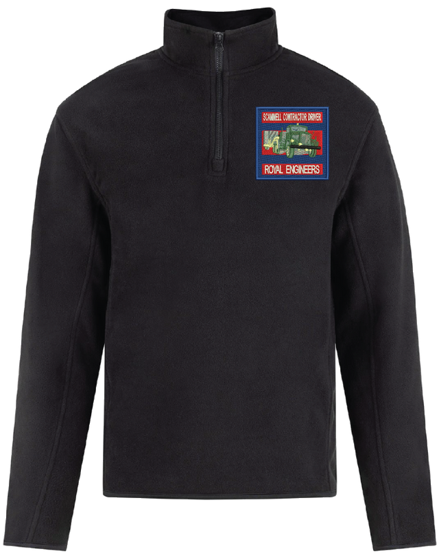 Scammell Contractor Driver Badge Quarter Zip Fleece
