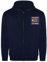 Scammell Contractor Driver Badge Zipped Hoodie