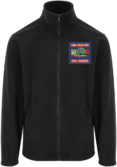 Scammell Contractor Driver Badge Zipped Fleece