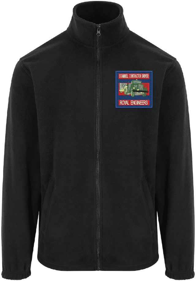 Scammell Contractor Driver Badge Zipped Fleece