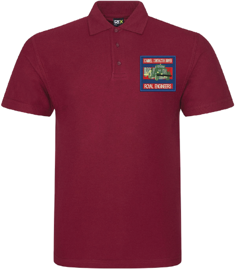 Scammell Contractor Driver Badge Polo Shirt