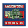 Scammell Contractor Driver Badge Patch