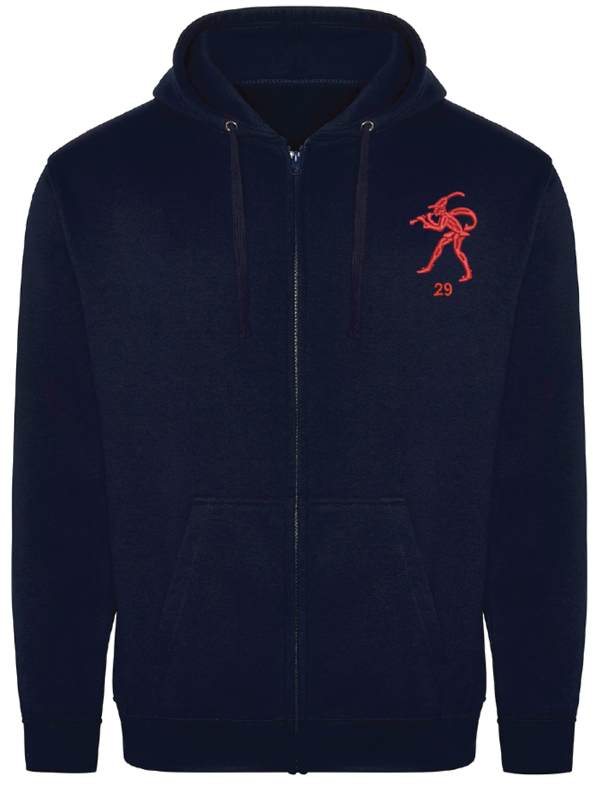 29 Field Sqn Zipped Hoodie