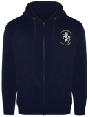 36 Engr Regt Zipped Hoodie