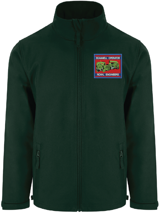 Scammell Operator Embroidered Soft Shell Jacket