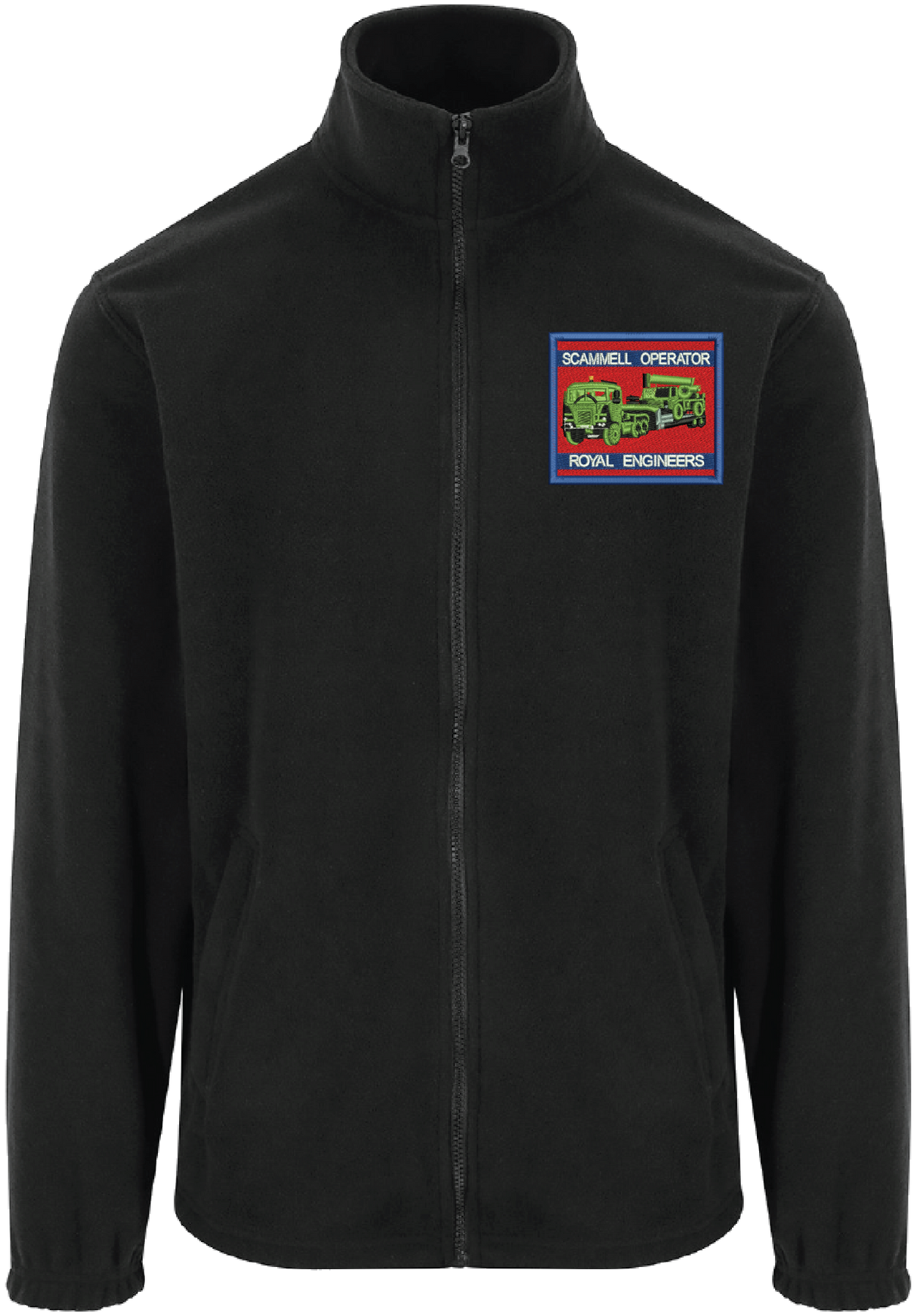 Scammell Operator Embroidered Zipped Fleece