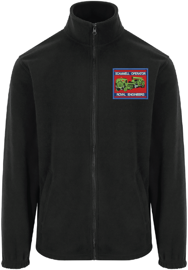 Scammell Operator Embroidered Zipped Fleece