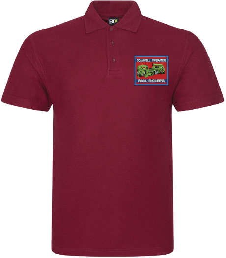 Scammell Operator Embroidered Polo Shirt