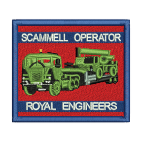 Scammell Operator Embroidered Patch