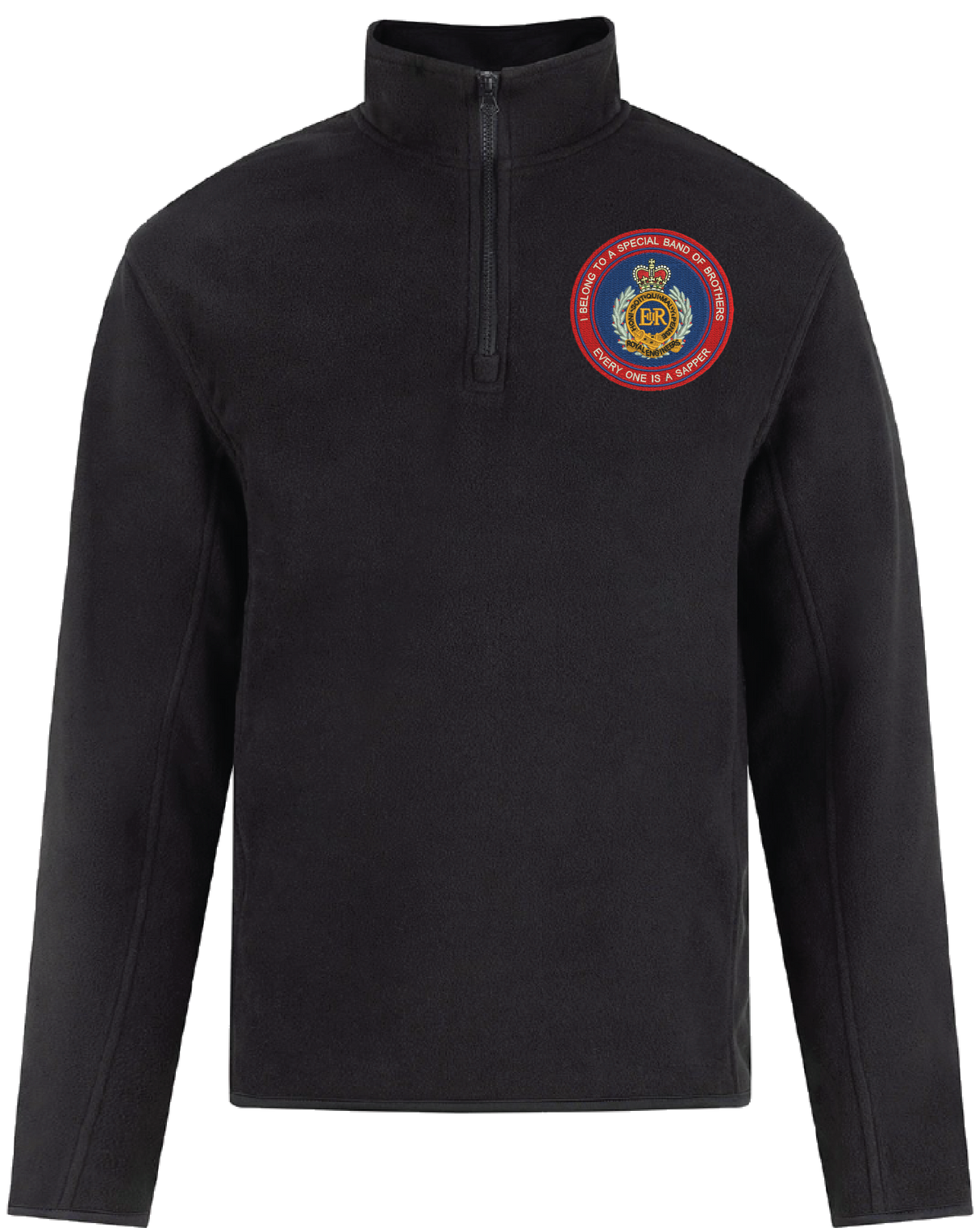 Special Band of Brothers Embroidered Quarter Zip Fleece