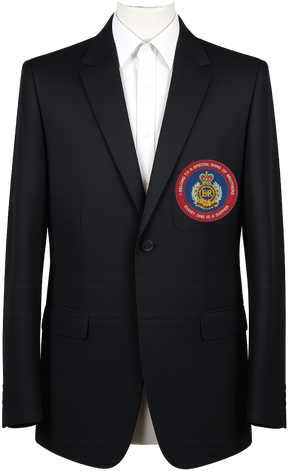 Special Band of Brothers Embroidered Blazer