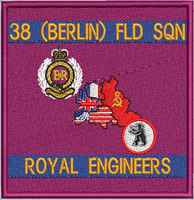 38 FIELD SQUADRON PATCH