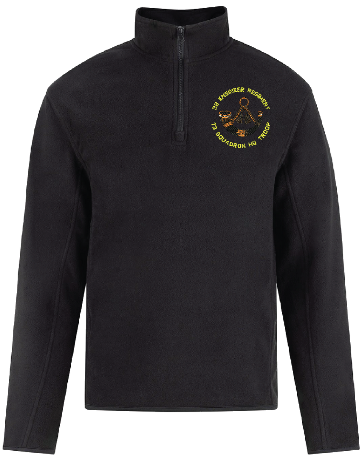 38 Engr Rgt 73 Sqn HQ Troop Quarter Zip Fleece