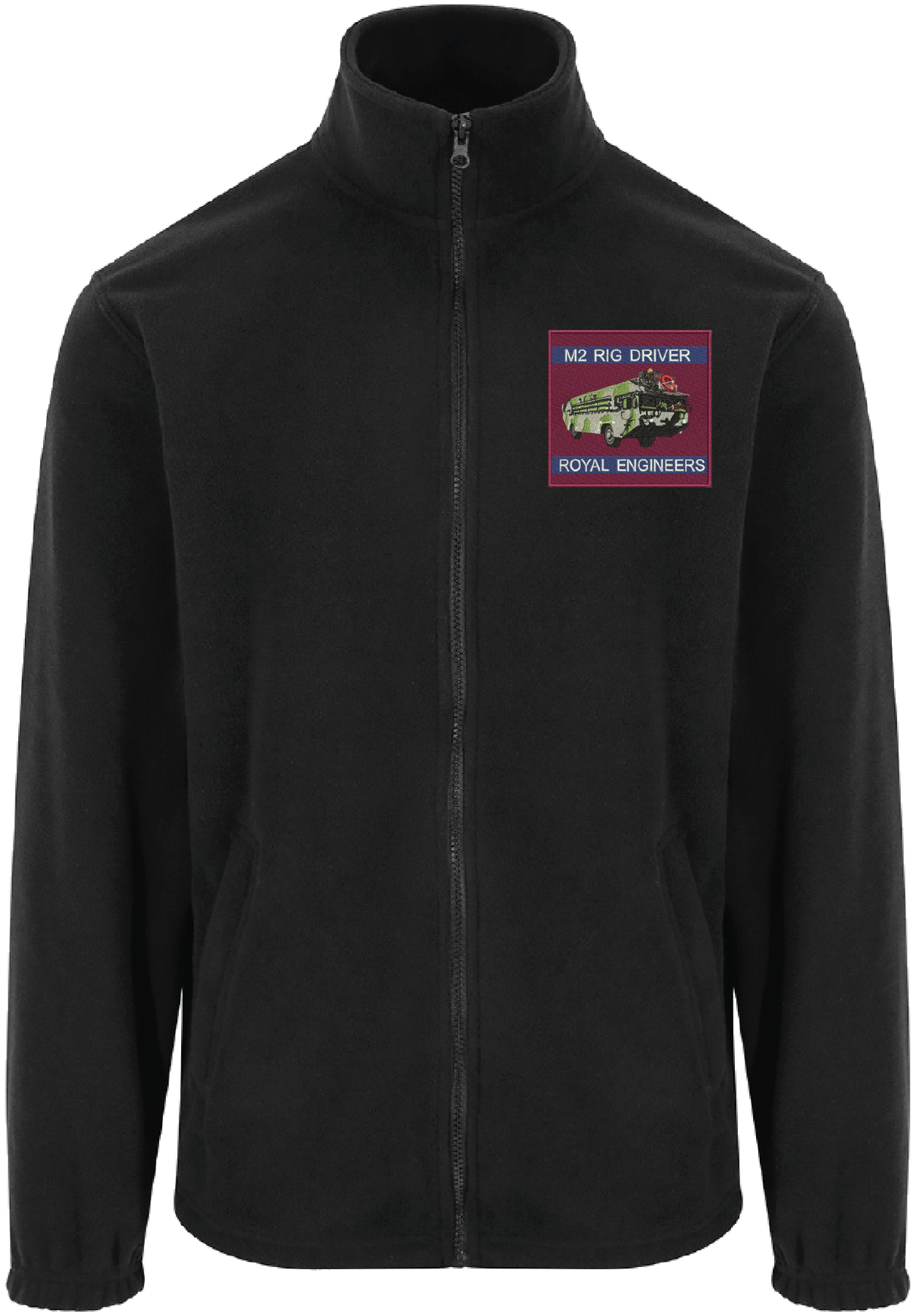 M2 Rig Driver Zipped Fleece