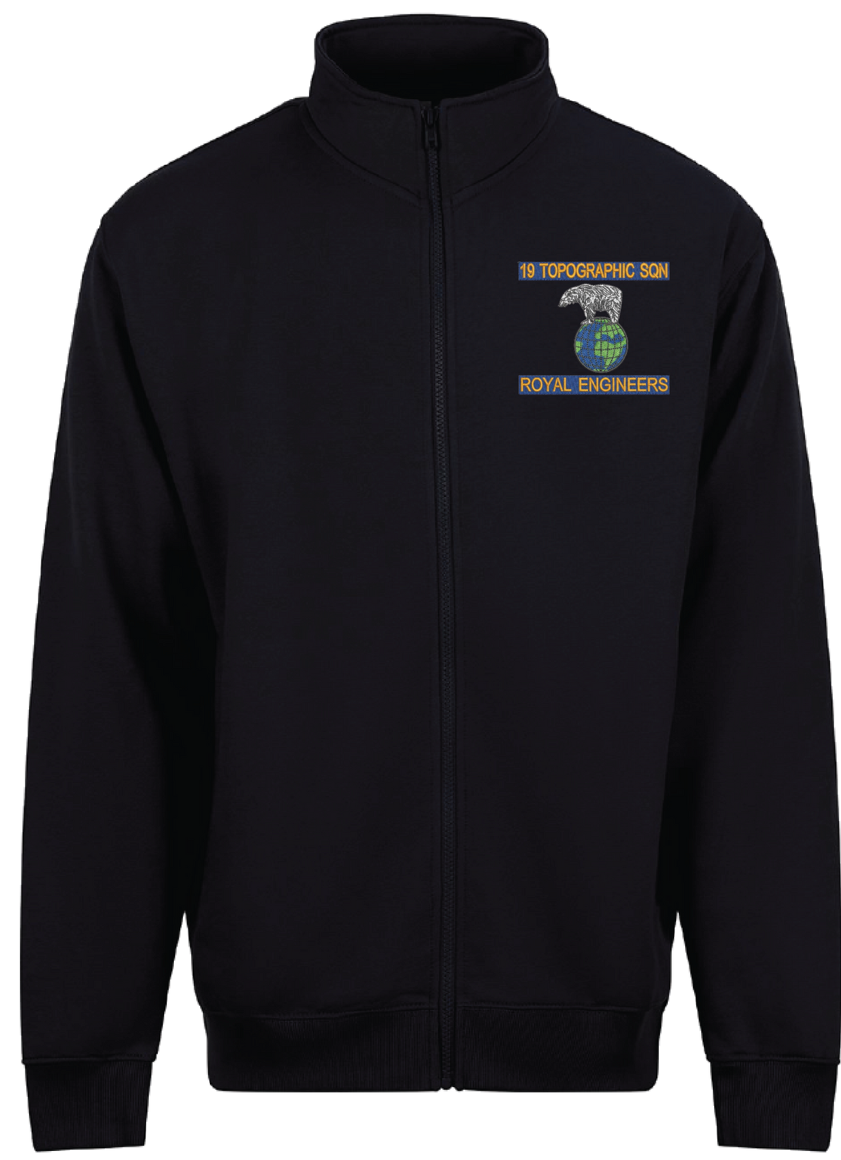 19 Topographic Sqn Rugby Shirt