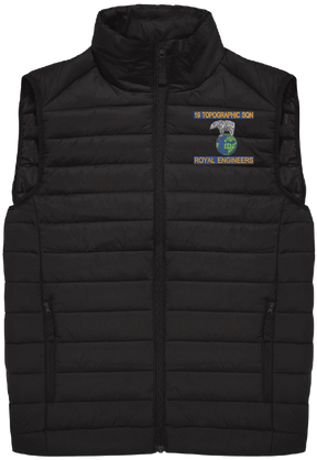 19 Topographic Sqn Padded Gilet