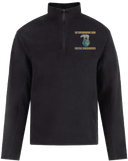 19 Topographic Sqn Quarter Zip Fleece