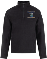 19 Topographic Sqn Quarter Zip Fleece