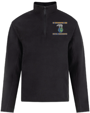 19 Topographic Sqn Quarter Zip Fleece