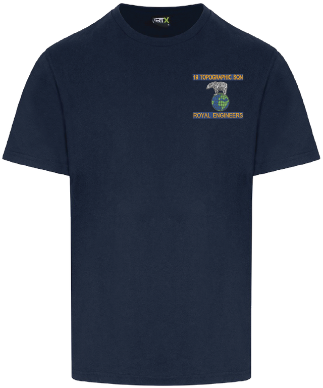 19 Topographic Sqn T Shirt