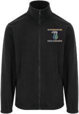 19 Topographic Sqn Zipped Fleece