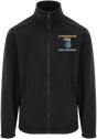19 Topographic Sqn Zipped Fleece