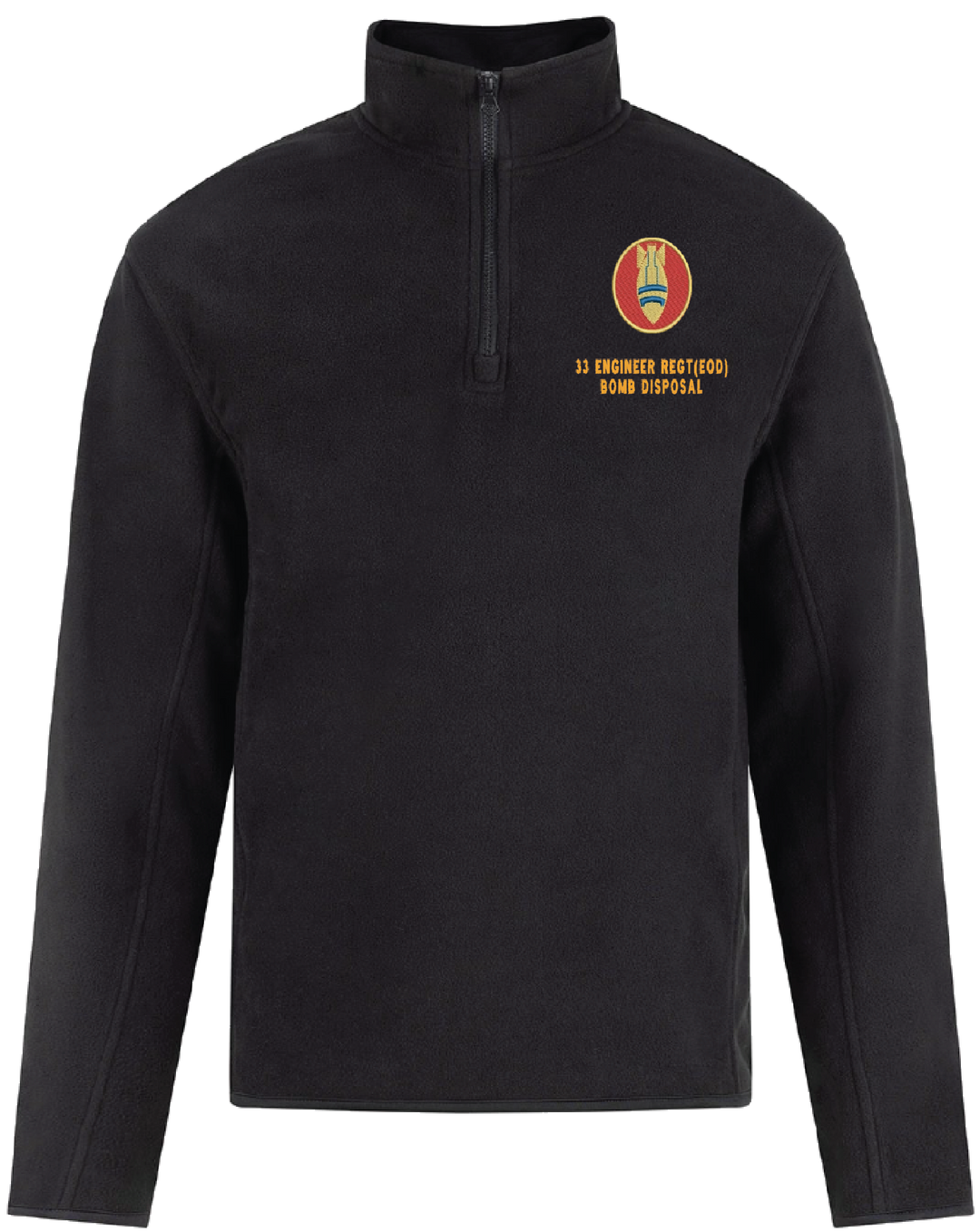 33 Engineer Regiment Quarter Zip Fleece