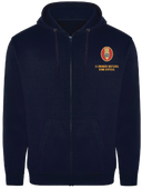 33 Engr Regt Zipped Hoodie
