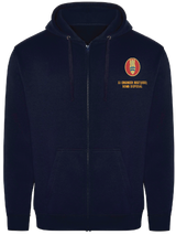 33 Engr Regt Zipped Hoodie