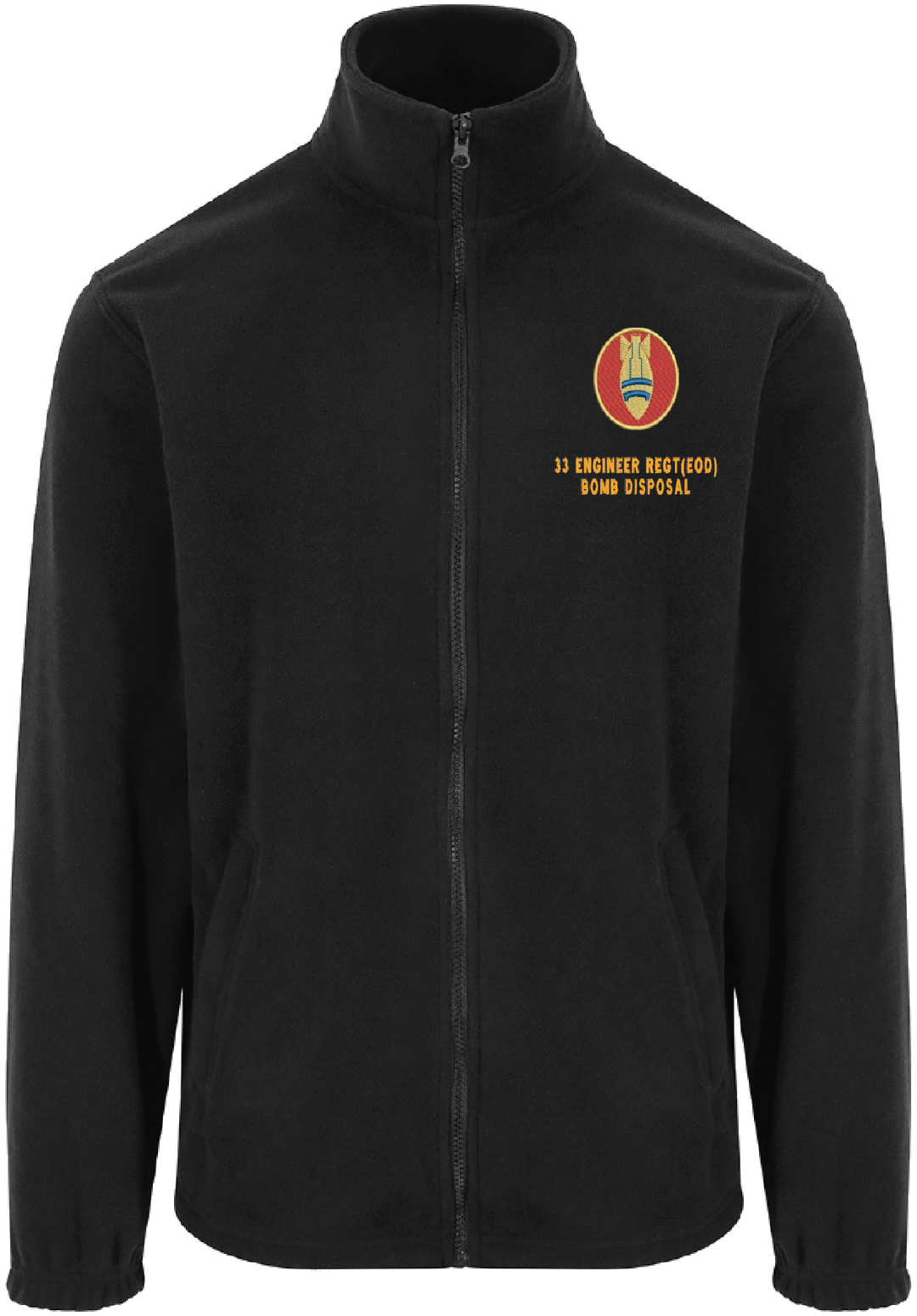 33 Engineer Regiment Zipped Fleece